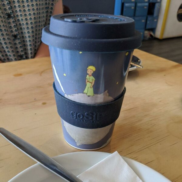 Reuseable travel cup. Rice Husk. Biodegradable - Prince