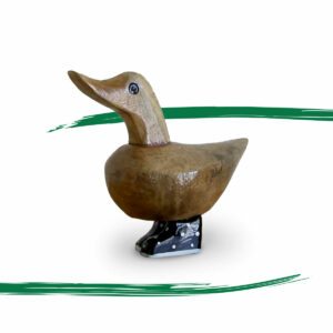 Bamboo Duckling with Black Painted Boots from Shiny Happy Eco