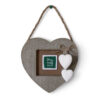 Heart shaped wooden photo frame by Shared Earth from Shiny Happy Eco
