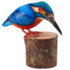 Wooden Kingfisher ornament from Shiny Happy Eco