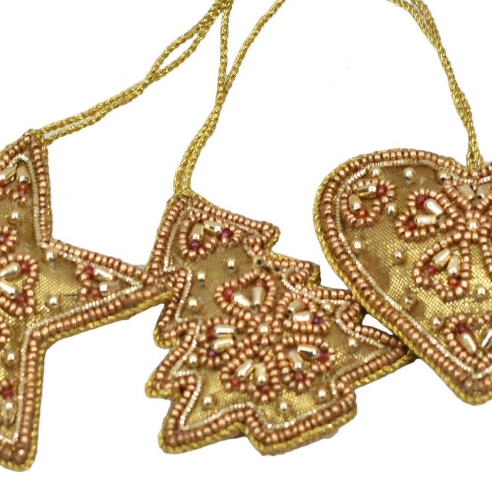 Embroidered Christmas Tree Hanging decoration